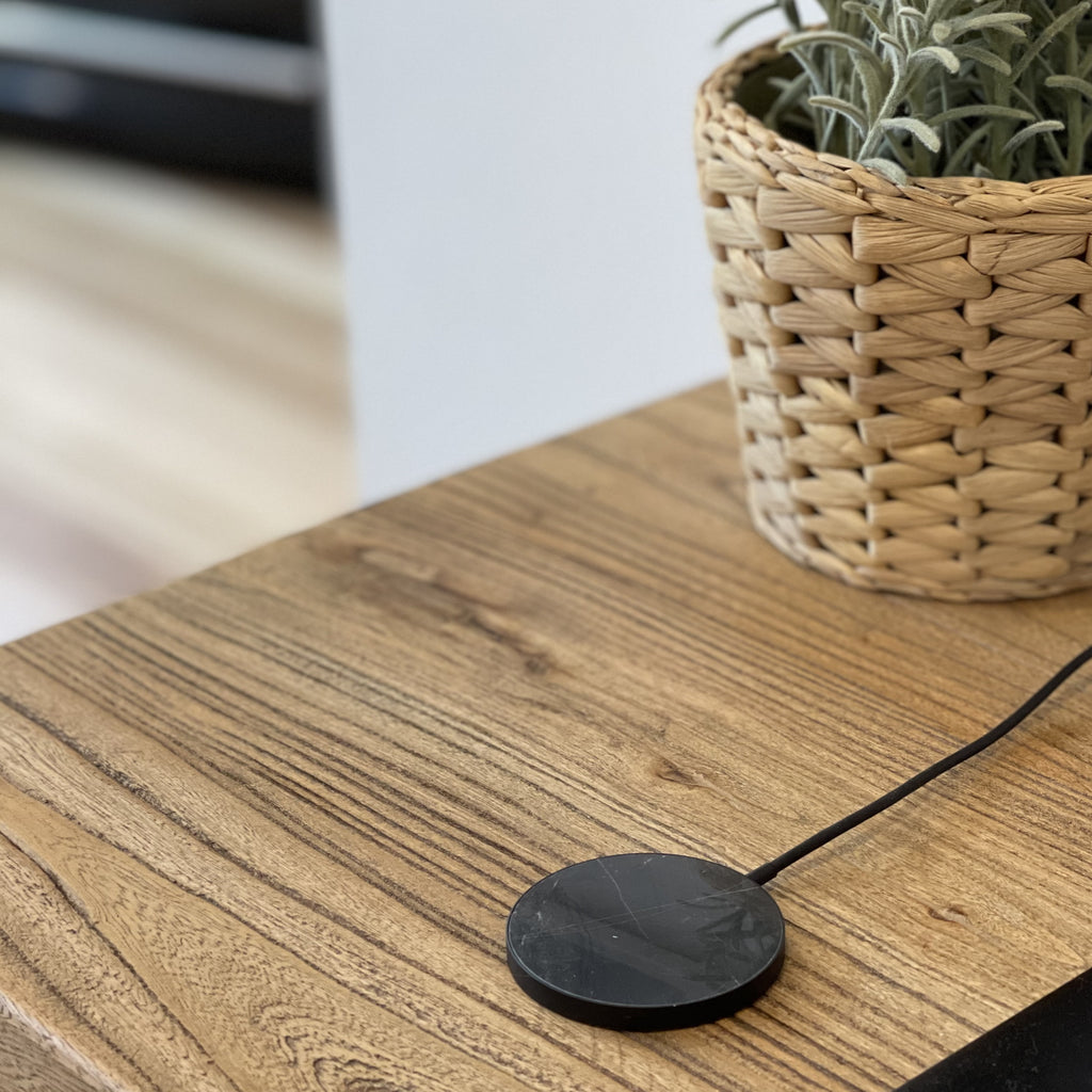MAGLuxe Magnetic Wireless Charger - Black Marble
