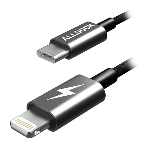 Apple USB-C MFi Lightning 35cm Cable Black