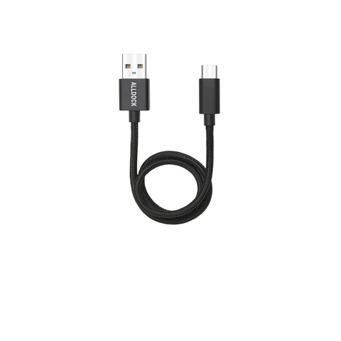 C-Type Cable PD Black (For New iPad/Pro/MacBook/iPhone 15/Android)