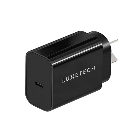20W LUXETECH Quick Charge USB-C PD Wall Charger