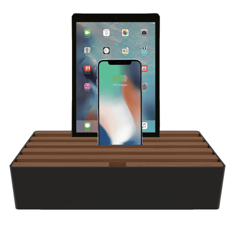 ALLDOCK Black and Walnut FAMILY MagSafe Package
