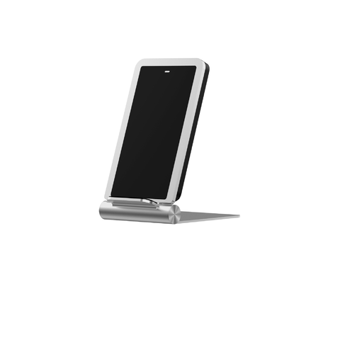 Fast Charge Wireless Stand - Silver